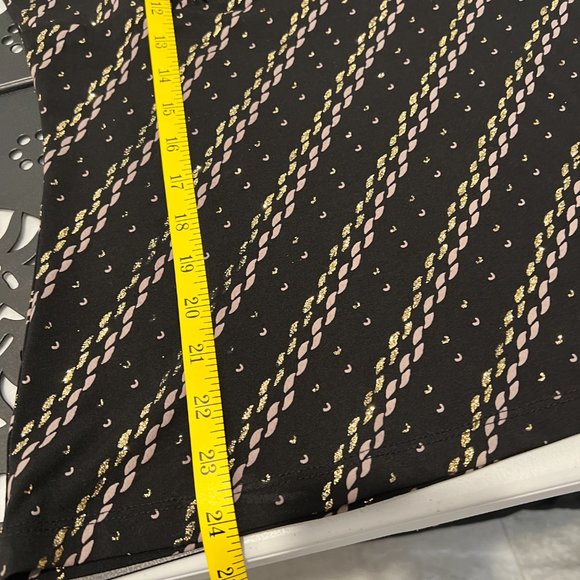 Ally B. Surplice Attached Necklace Large Top Short Sleeve Chain Design Y2K - Picture 12 of 12